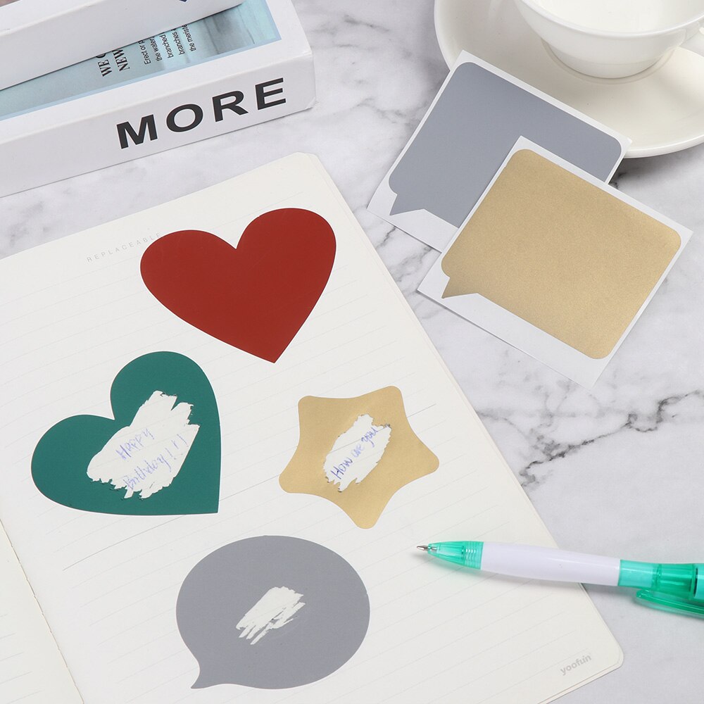 Tarjetas postales DIY para el Día de San Valentín, grafiti, pintura, Tarjeta para rascar, cubrir mensaje oculto, dibujo de corazón, sorpresa, pegatina, , 8 Uds.