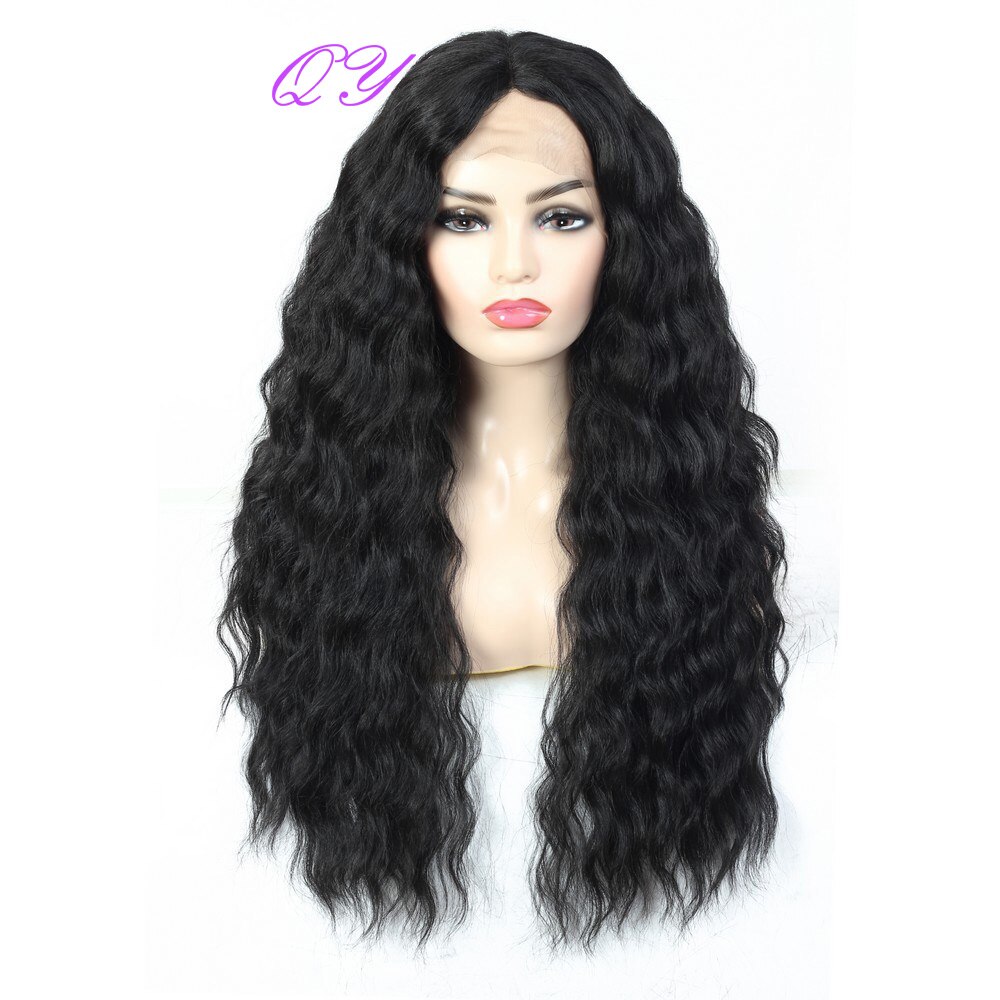 Synthetic Lace Women Wigs Long Natural Curly Brown Ombre Golden Wigs for Women Daily Wear Charming Woman Hair Wig: 6