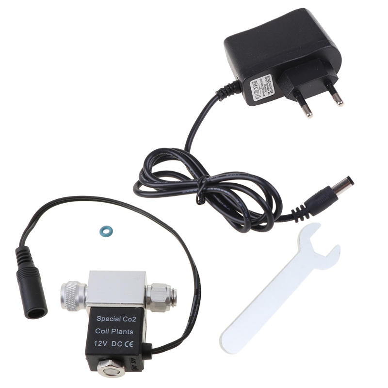 Électrovanne CO2 pour Aquarium 12V DC, système de régulation CO2, électrovanne basse température pour Aquarium