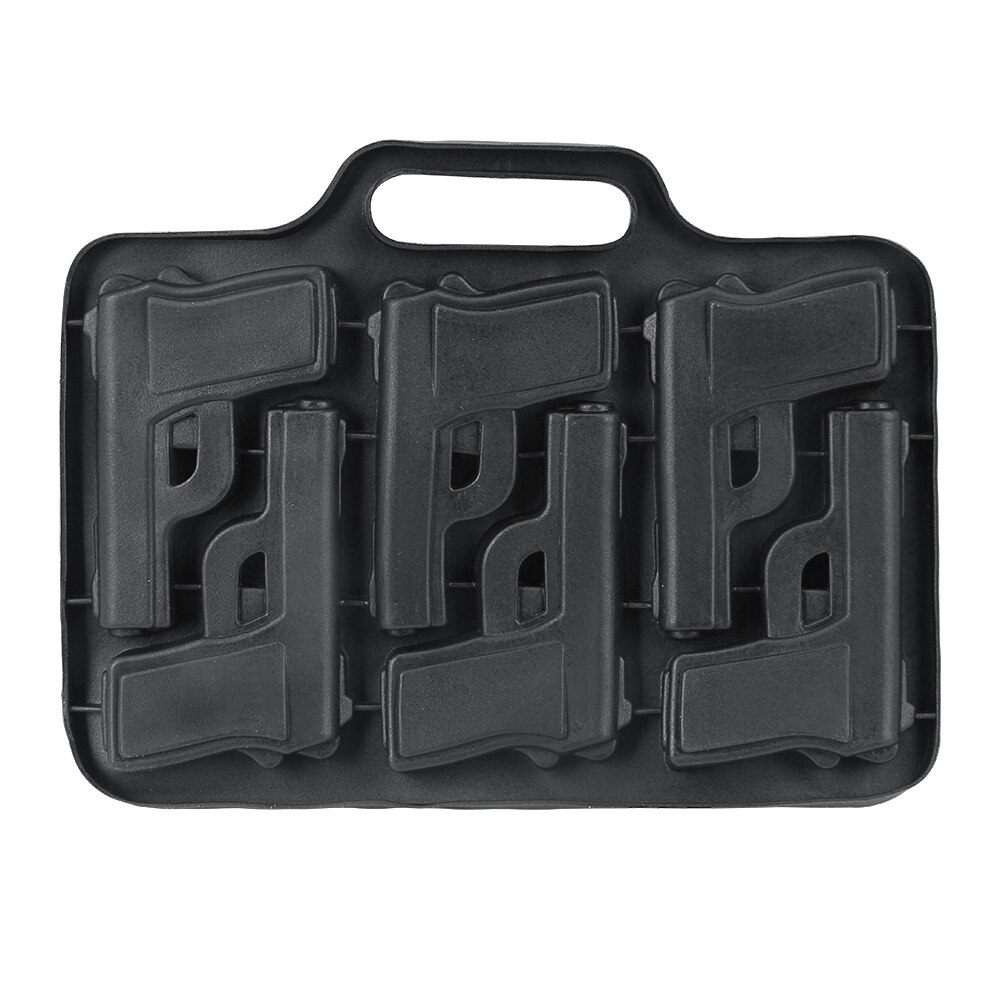 Ice Cube Maker War Gun Bullet Shape Ice Cube Tray DIY Ice Cream Maker Ice Cube Mold Kitchen Bar Party Drinking Accessories