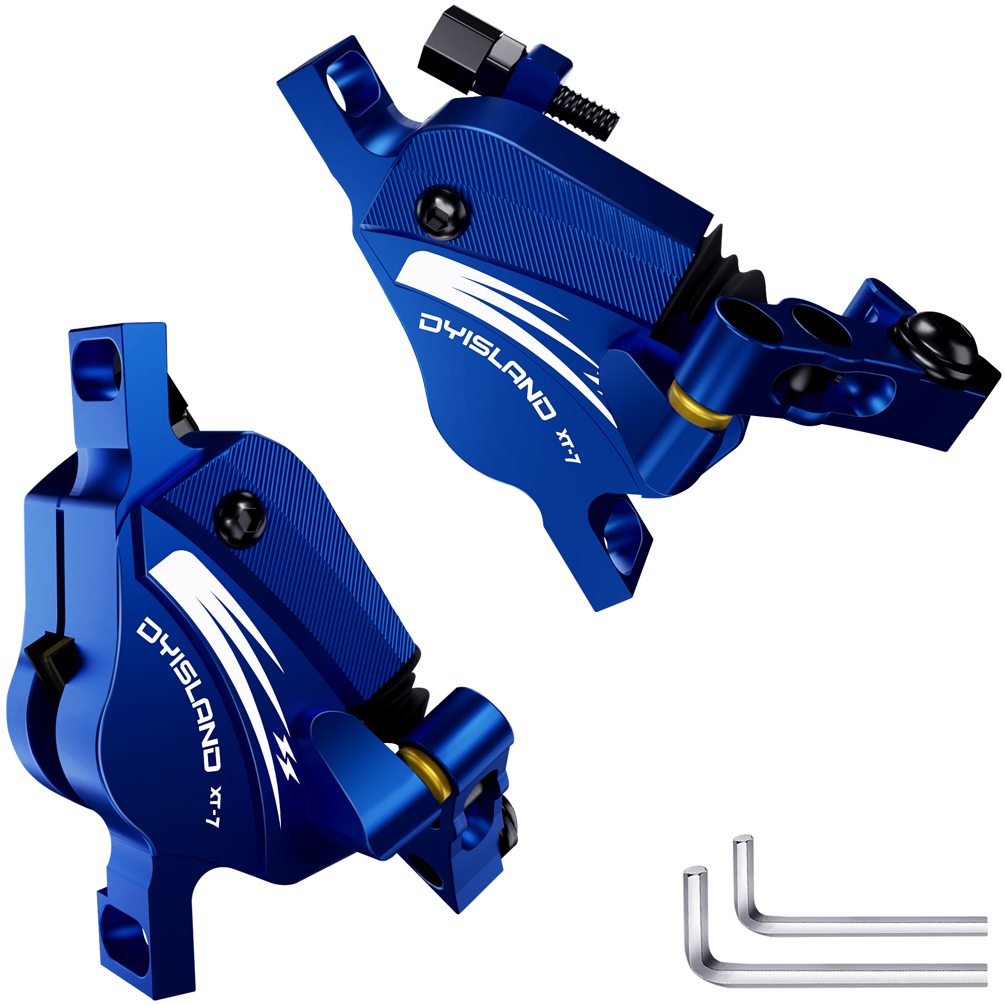 DYISLAND XT7 MTB Line Pulling Hydraulic Disc Brake Electric bike Line Pulling Oil Pressure Calipers Mountain bike brake