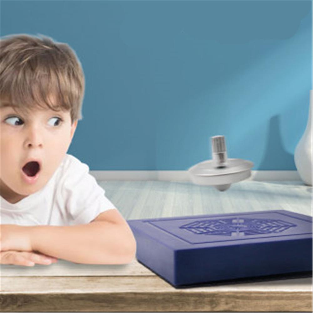 Kinderen Magnetische Tol Levitatie Magic Gyro Gyroscoop Zwevende Ufo Drijvende Zwevende Klassieke Speelgoed