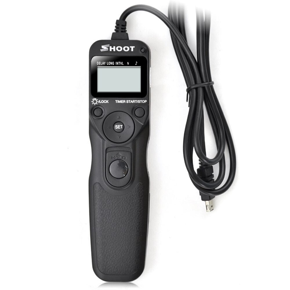 Schießen Timer Fernbedienung Auslöser Kabel Intervalltimer für Nikon D750 D7100 D7000 D5100 D5200 D5000 D90 D3200 D3100