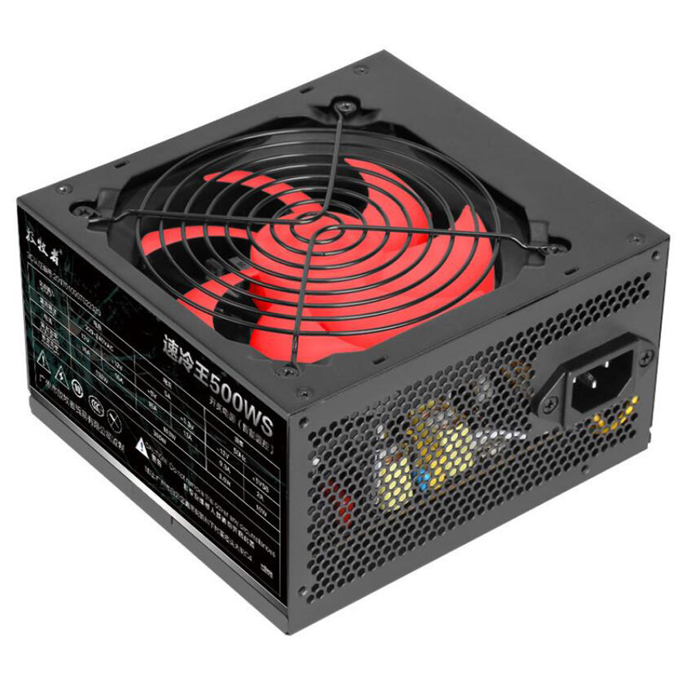 300W Voeding 120mm Fan 20PIN + 4PIN PCI SATA ATX 12V PC Computer Voeding voor desktop Gaming