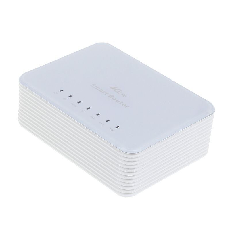 Unlock 300M CPE 4G Wifi Router Gateway FDD TDD LTE Global SIM Card Slot WAN LAN R9JB