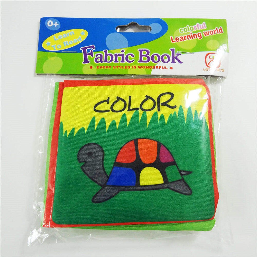 Ecroda 12 Stijl Activiteit Boek Engels Taal Stof Doek Baby Boeken Leren Onderwijs Speelgoed 0 ~ 12 Maanden Juguetes Bebe: 4