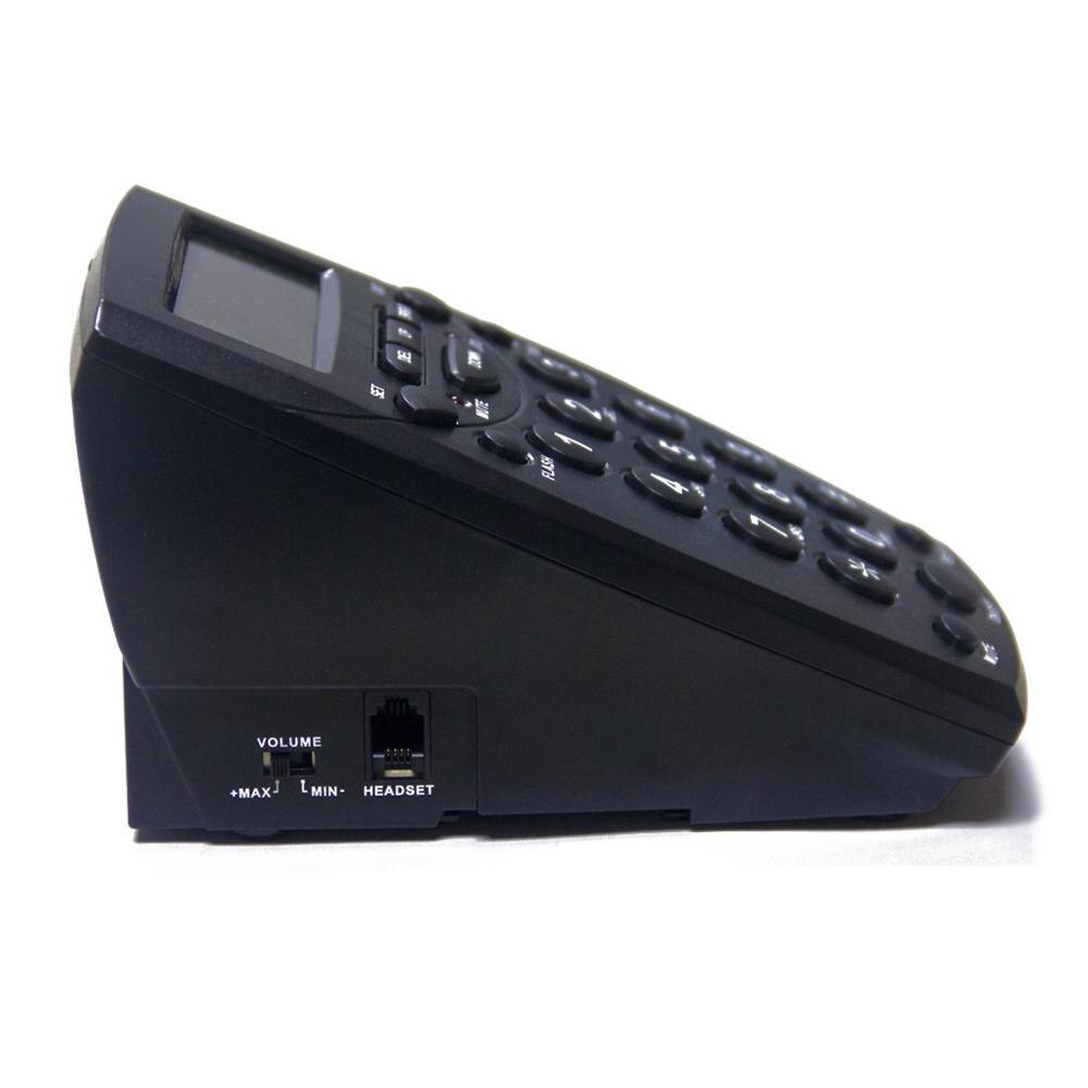 Telefono con cuffia per Call Center con filo con Dialpad e cuffia per cuffie con cancellazione del rumore monorale, set di testine per telefono a mani libere