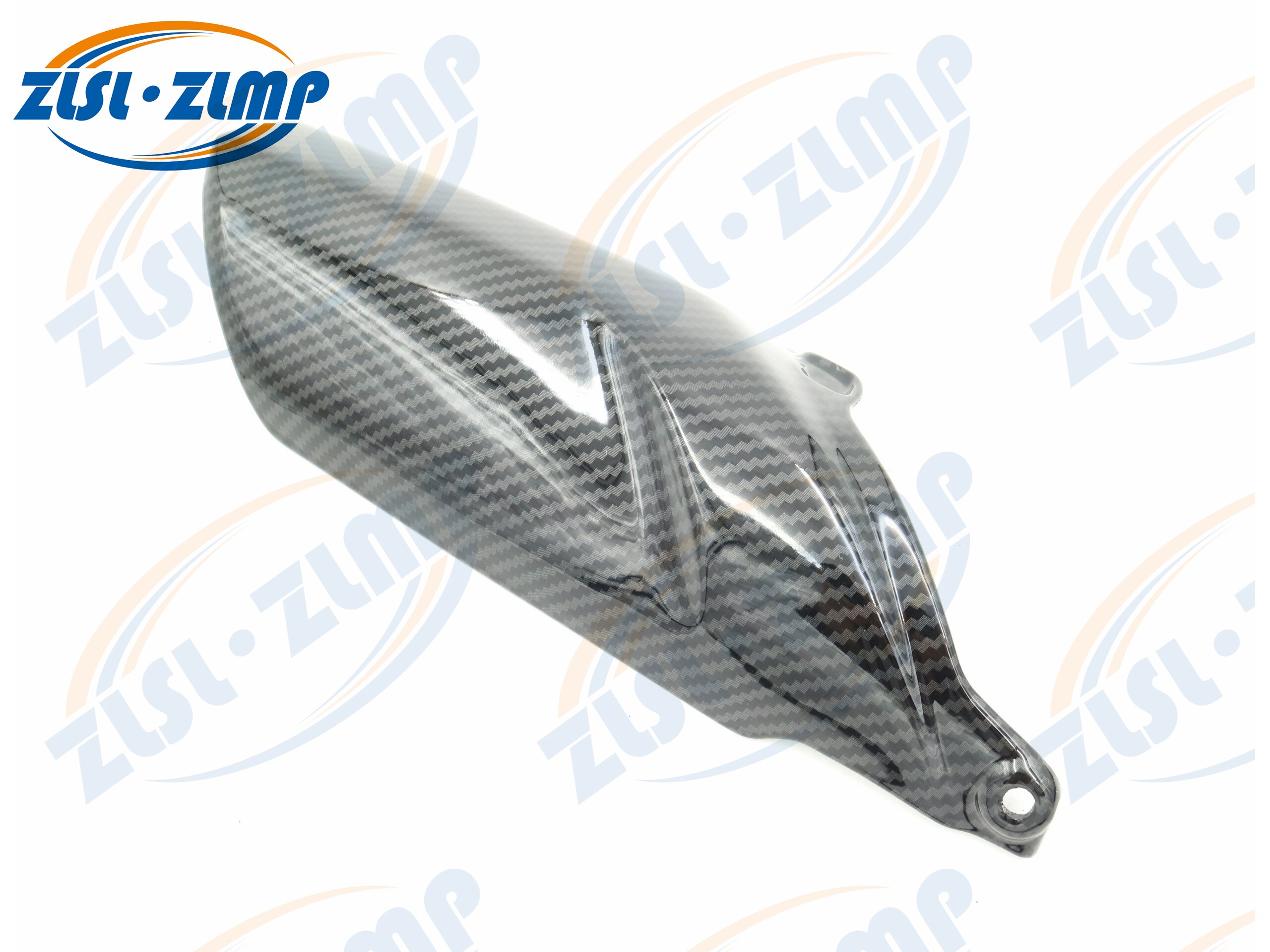 Guardabarros delantero para motocicleta KAWASAKI ER6N ER 6N ER-6N 12-16, cubierta de suspensión, Protector de choque, carenado de fibra de carbono, Color