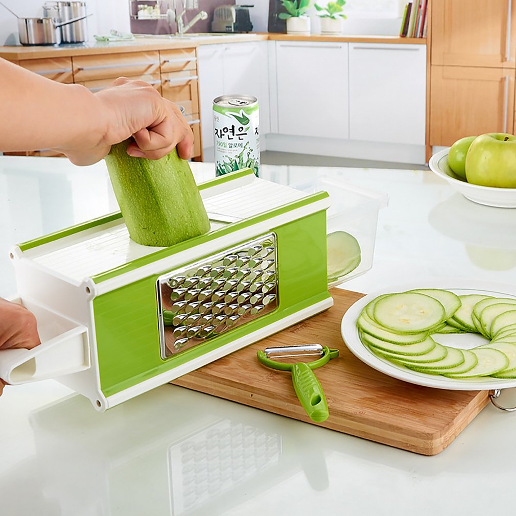 Multifunktionel grøntsagsskærer husholdning fire i en vegetabilsk chopper husholdnings køkken skæreværktøj