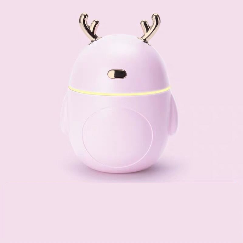 Car Air Purifier Eliminate Static Electricity Clean Air Care for Skin Nano Spray Technology Mute Aroma Diffuser: pink