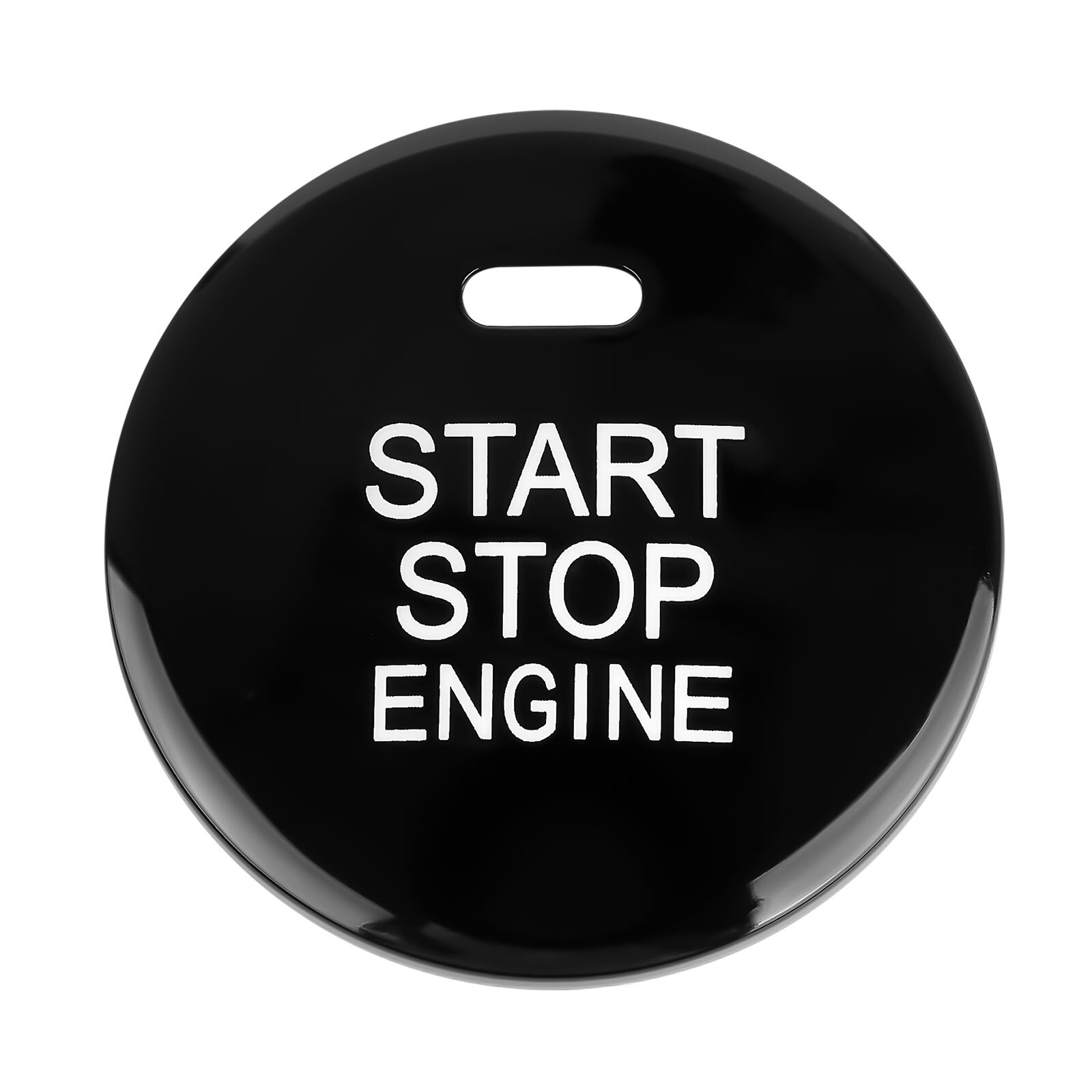 For Mazda 3 6 CX-3 CX-4 CX-5 CX4 CX5 START Engine Button Replace Cover STOP Key Accessories Switch Decoration: Black-Replace / mazda 6 2016-2019