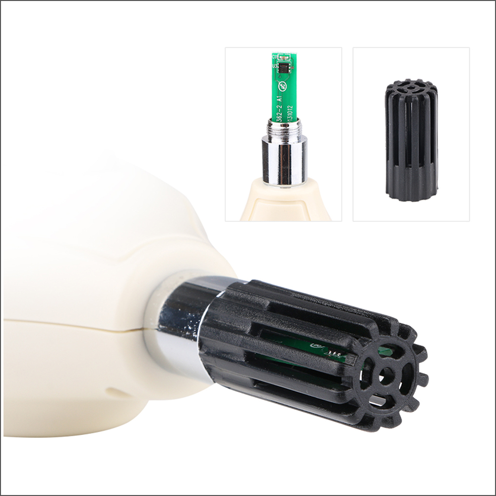 RZ Digital Thermometer Humidity Temperature Meter LCD Thermo-Hygrometer Humidity Tester Handheld Thermometer Hygrometer GM1362