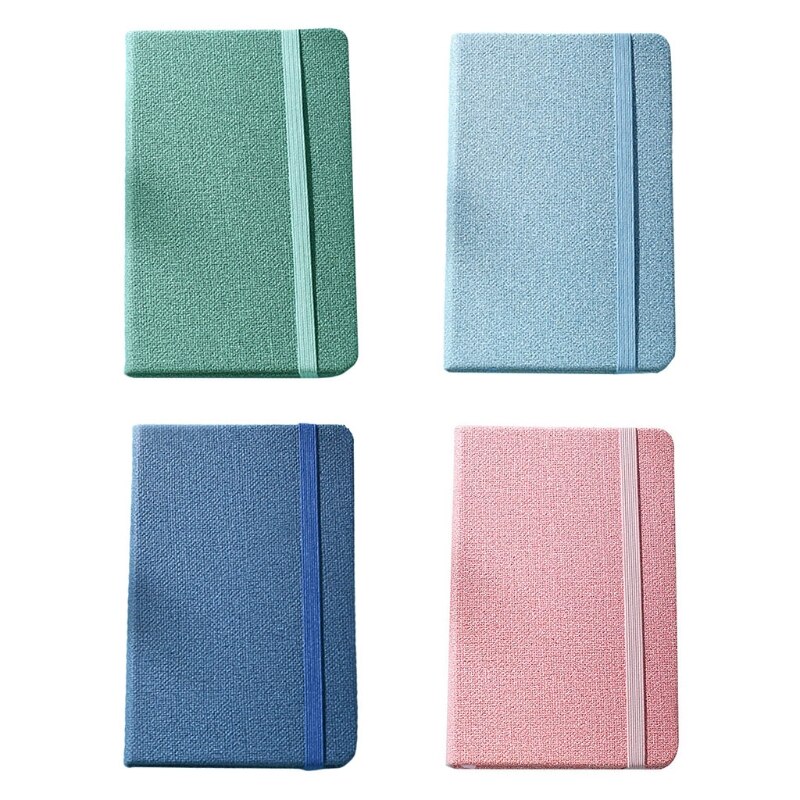 PU Leather Cover Diary Book Paper Vocabulary Notebook English Word Notepad Memo