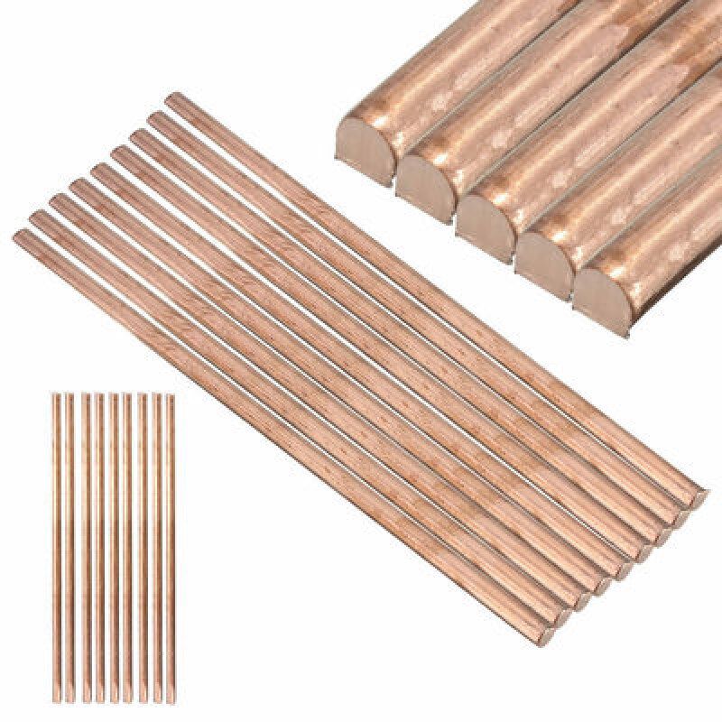 1/5pcs multiple sizes copper round bar rod metal rods diameter 3mm -30mm Length 100mm