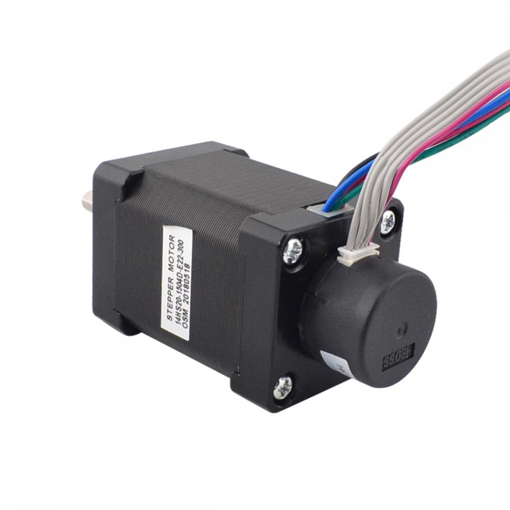 Nema 14 Closed Loop Stepper Motor 40Ncm Encoder 300CPR 1.50A 2-phase Hybrid Nema14 Step Motor