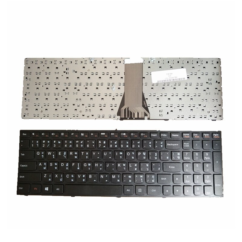 Nos/AR/TI/SP/RU/JP teclado del ordenador portátil para LENOVO G50-70 G50-45 G50-30 B50 G50 G50-70AT G50-30 G50-45 G70 B50 B51 Y50 Z50: TI Black