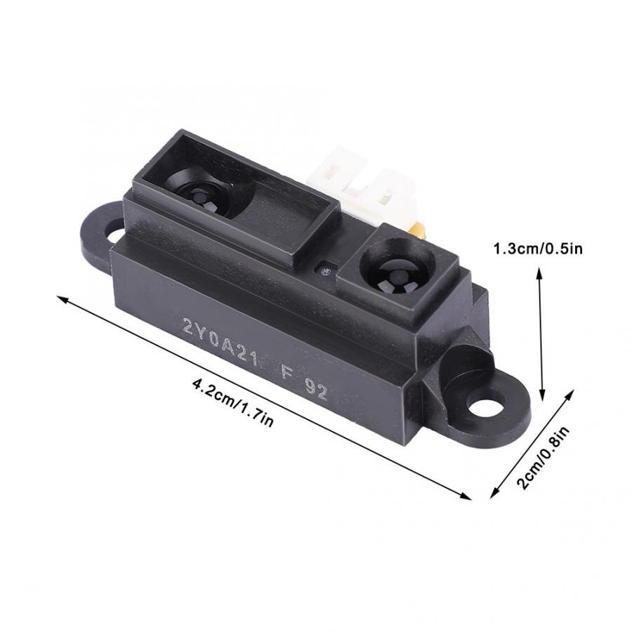 High Accuracy GP2Y0A21YK0F Infrared Ranging Sensor Position Sensitive Detector 10-80cm 4.5-5.5V Rangefinder