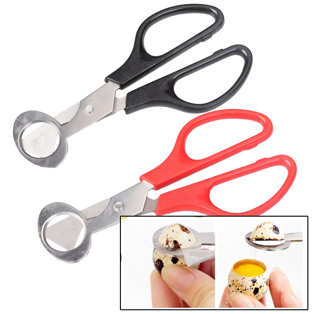 20PCS Quail Egg Scissors Fresh Bird Egg Scissors Stainless Steel Egg Cutters Cutters Egg Opener Egg Shell Utensils For Kitchen