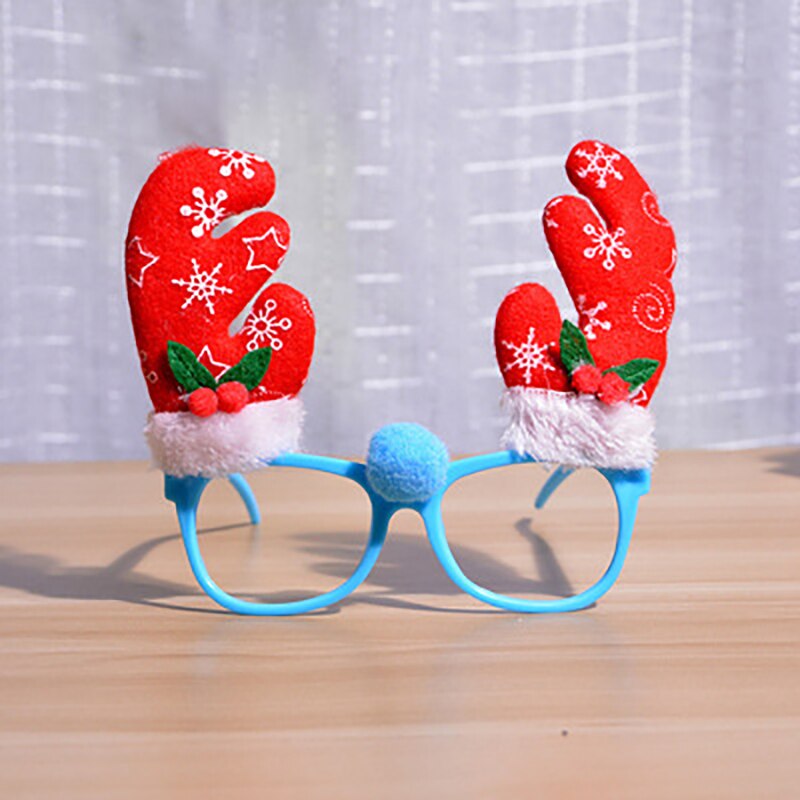 Weihnachtsbrillen, weihnachtsmann, schneemann, schneeflocken, baum, elch, papierbrillen, Party-foto-requisiten, weihnachtsdekoration für zuhause