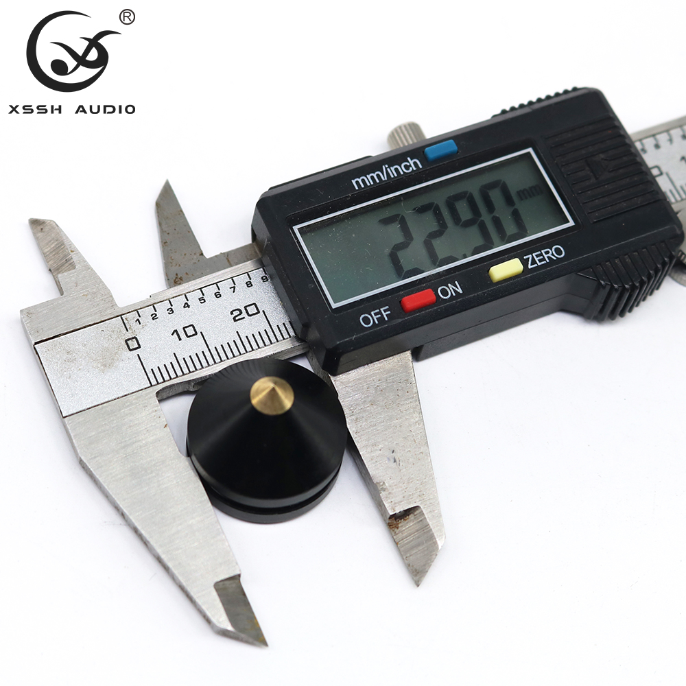 8Pcs Een Geschenkdoos Xssh Yivo Demping Pad Hifi Audio Stand Voeten Speaker Spike Audio Cd Versterker Voet Pad audiophile Shock Spikes