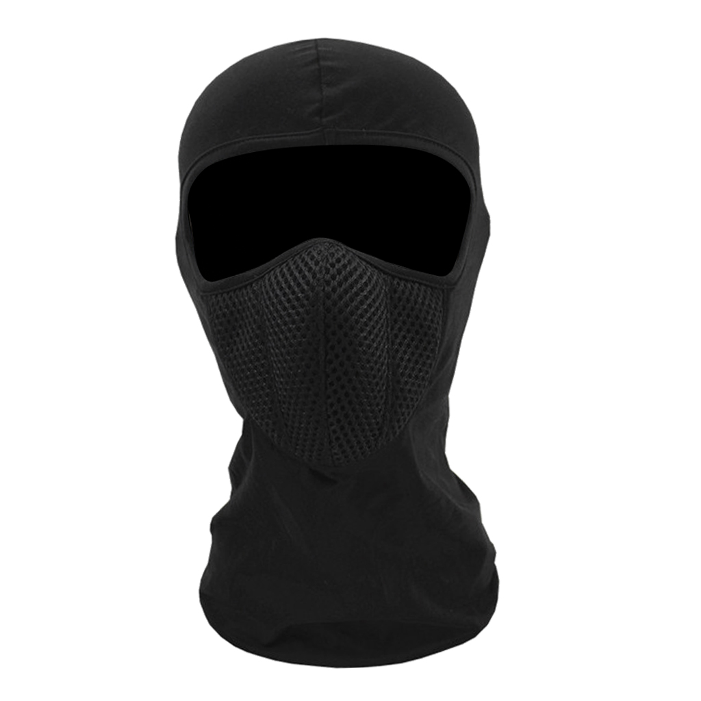 Outdoor Polyester Balaclava-Ski Full Face Dust Mask Winter Thicken Outdoor Face Mask Windproof Warmer Hood