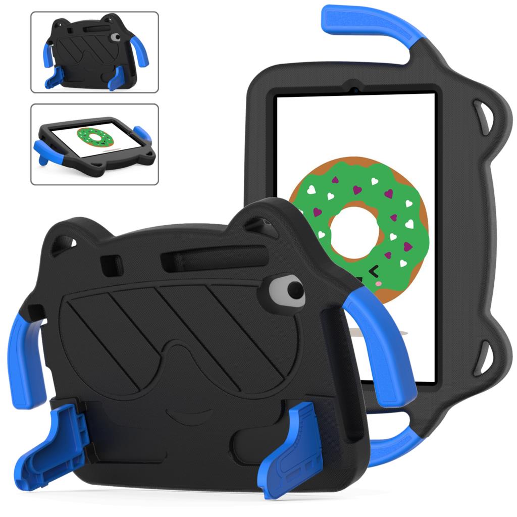 Funda para iPad 10 10th 2022 Air 5 4 10,9 2022 Pro 11 10,5 10,2 7th 8th 9th niños EVA mango seguro soporte cubierta para tableta: Trece / Negro