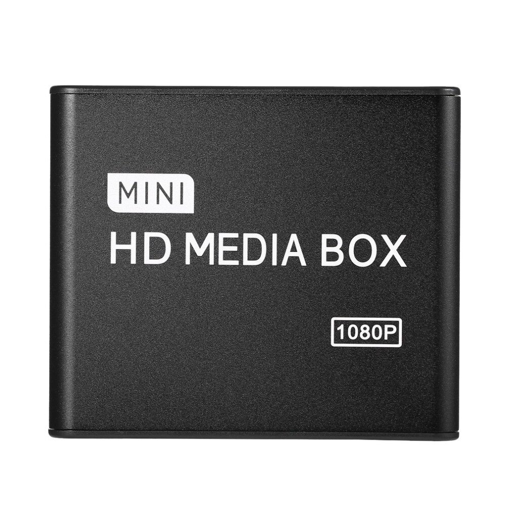 Mini Medien Spieler Kasten TV Video Multimedia Spieler voll HD 1080 P USB Entfernen Unterstützung MKV RM-SD USB SDHC MMC HDD-HDMI AU EU UNS Stecker