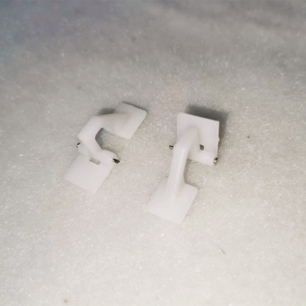 12pz RC accessori per aerei ad ala fissa fai da te cerniera multiuso base di montaggio del sedile telaio di collegamento del parabrezza per modello di aeroplano: Borgogna