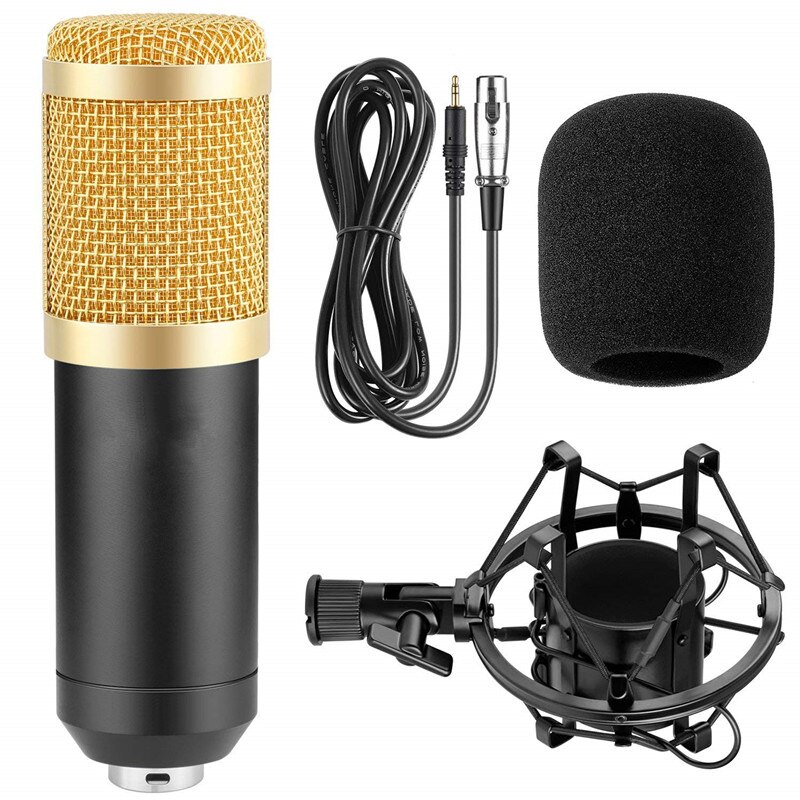 BM800 Karaoke Microfoon BM800 Studio Condensator Mikrofon Mic Bm-800 Voor Telefoon Pc Microfoon Mic Kit Geluidskaart Microfoon
