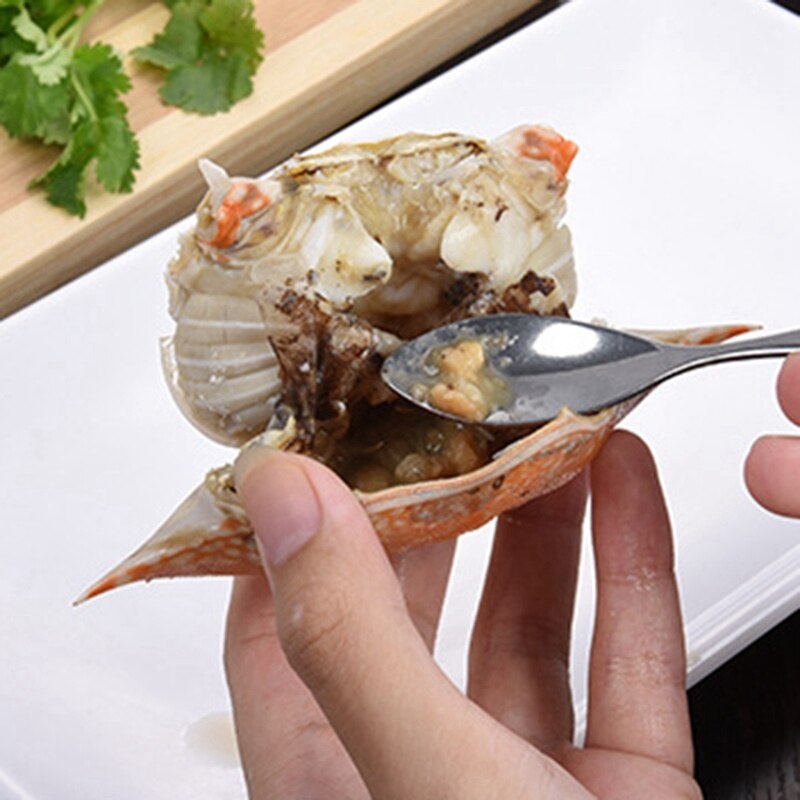 8-Piece Set for Eating Crab Tools Stainless Steel Crab Clamp Crab Clamp Crab Needle Tool Box