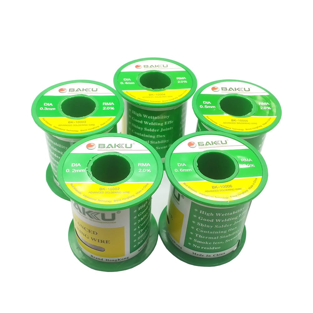 Lead-free 0.2-0.6mm Unleaded Lead Rosin Core Solder Wire for Electrical RoHs