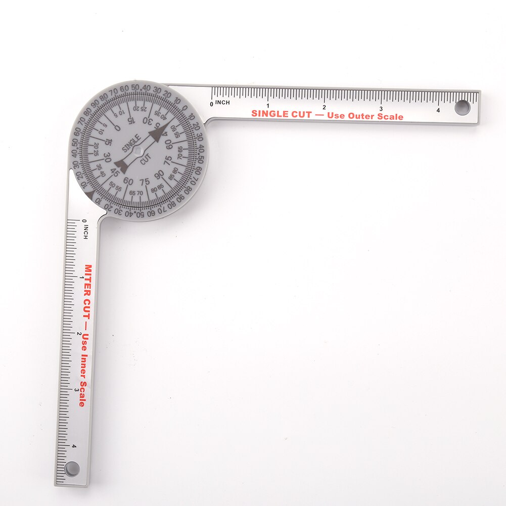 Pro 360-Degree Angle Ruler Goniometer Woodworking Pencil High Precision Protractor for Carpenter Inclinometer Measuring Tool