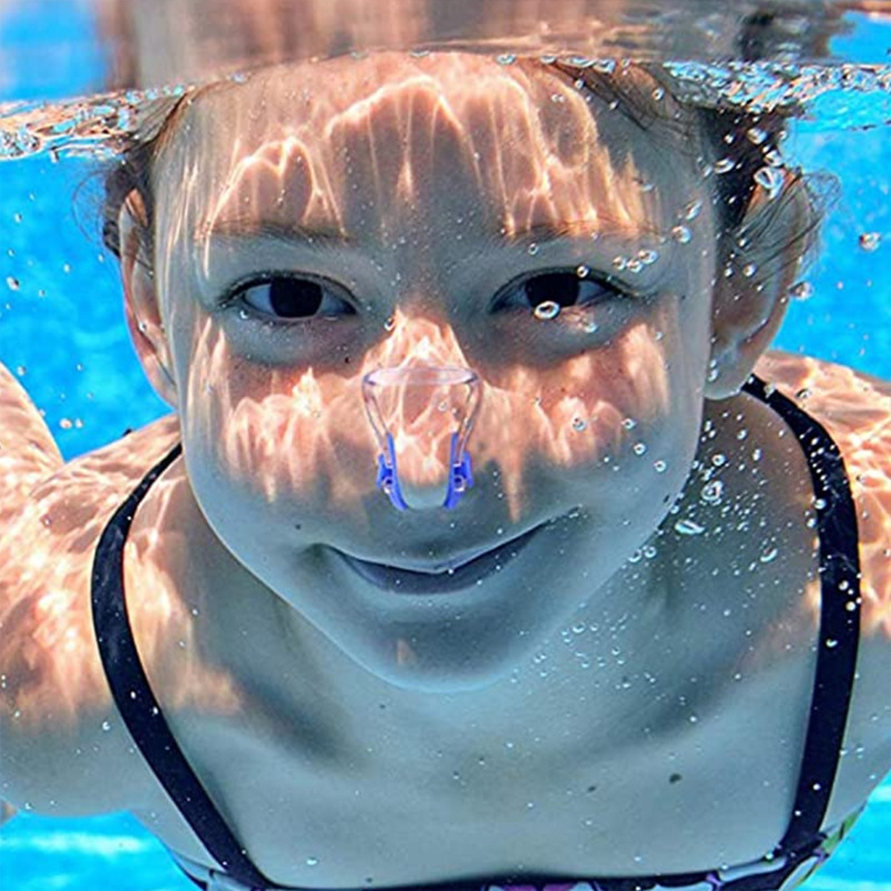 Bouchons d'oreille de natation en silicone étanche, ensemble de clips antarctiques, bouchon d'oreille emballé dans une boîte pour le surf, la plongée et l'apprentissage de la natation,