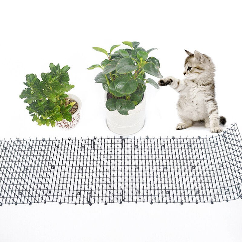 Tuin Kat Scat Matten Anti-Kat Honden En Pest Plastic Prikkeling Strip Netwerk Graven Stopper Tuin Netting Plastic Spike leveranciers