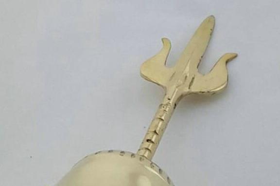 Religious supplies Taoist buddhist Taoism musical instrument bells sanqing The pure copper bell