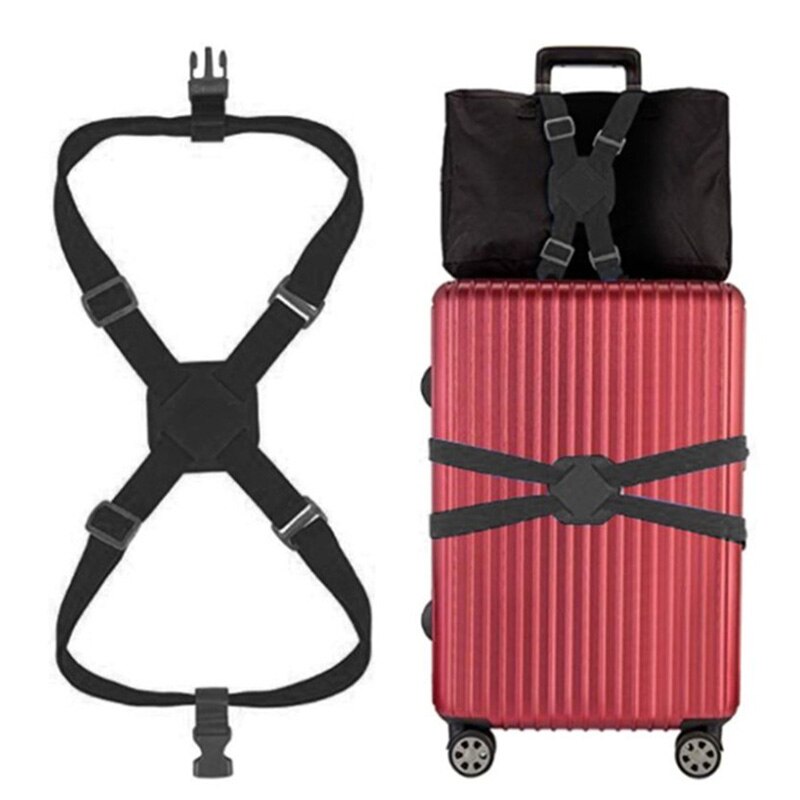 Elasticità bagaglio cintura borsa da viaggio parti valigia cintura fissa carrello accessori di sicurezza regolabili forniture prodotti HW664