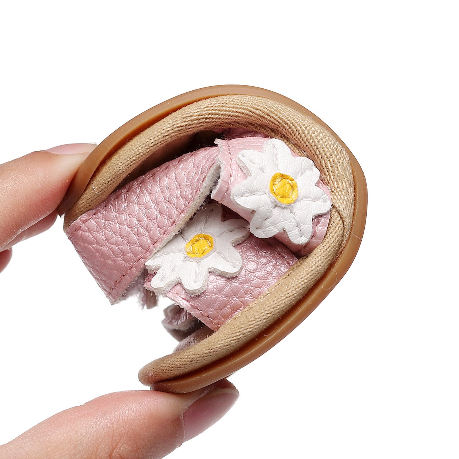 Zomer Baby Schoenen Leathers Zoete Kinderen Sandalen Meisjes Peuter Baby Bloemen Hollow Out Schoenen