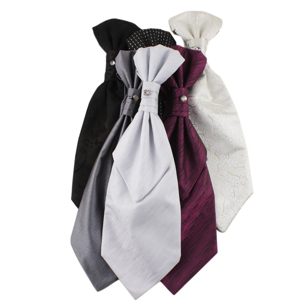 Linbaiway Paisley Bloemen Stropdassen Business Polyester Ties Voor Mannen Bruiloft Stropdas Mannen Business Bruidegom Stropdassen