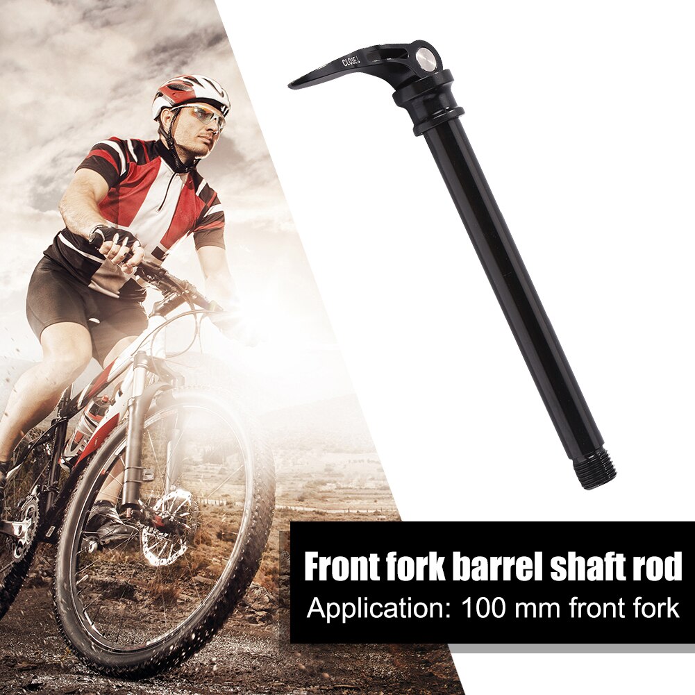 Axe de vtt à dégagement rapide, 100x15mm, pièces de rechange en alliage d'aluminium