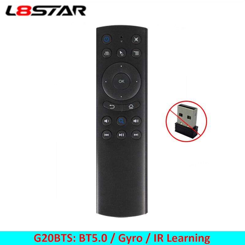 L8star G20 G20BTS G20SPRo 2.4G Lucht Muis Afstandsbediening Voor Smart Android Tv Box Computer Pc Laptop Draadloze Rf h96 X99 Max A5x