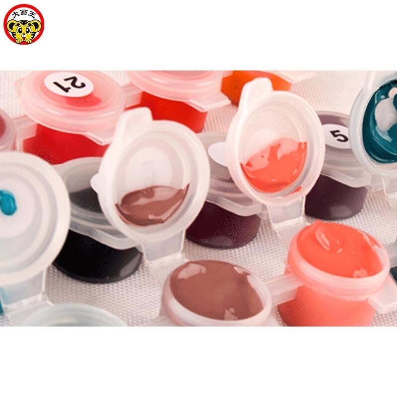 painting by numbers art paint by number big watermelon Sweet watermelon Decorative paintings Draw on canvas Digital Painting Fam