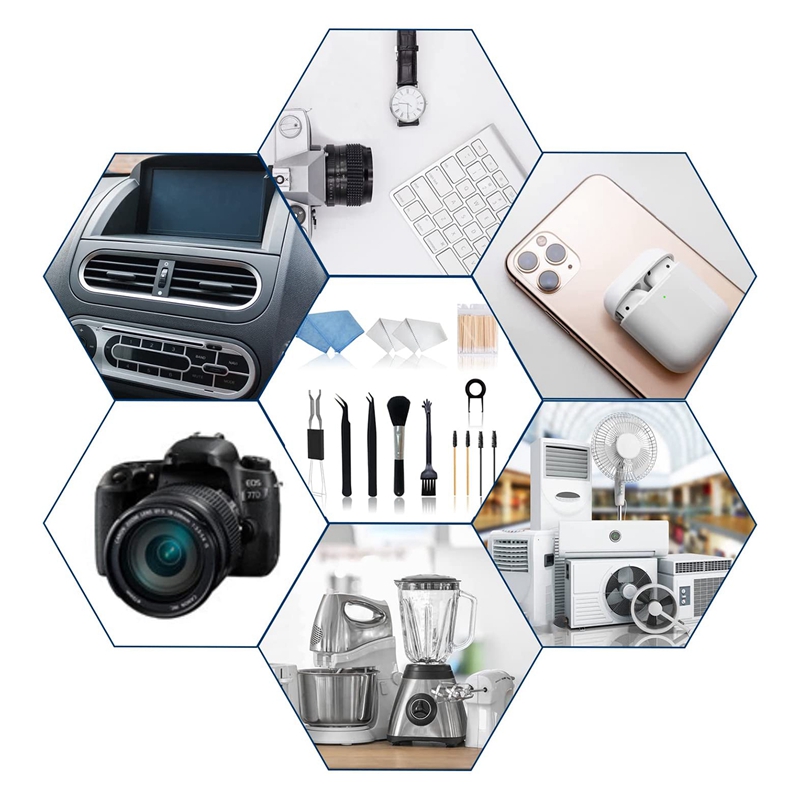 Keyboard Cleaning Kit 14 in 1 Computer Cleaning Kit Plastic Anti Static Brush Phone PC Electronics Cleaning Kit