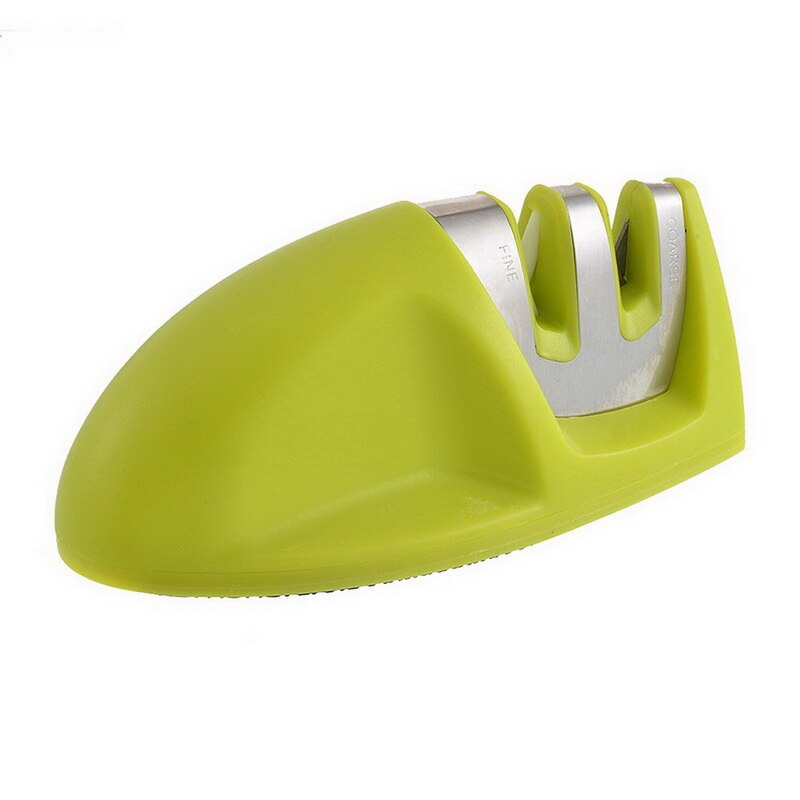 3 Stages Knife Sharpener Sharpening Stone Grinder Knives Whetstone Tungsten Diamond Ceramic Sharpener Tool^1: 10x5.5cm green
