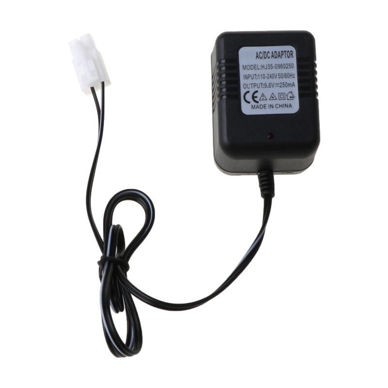 KX4A do ponownego ładowania z ładowarką ni-cd zestaw akumulatorów Ni-MH KET-2P przejściówka Adapter 9.6V 250mA wyjście RC Toy