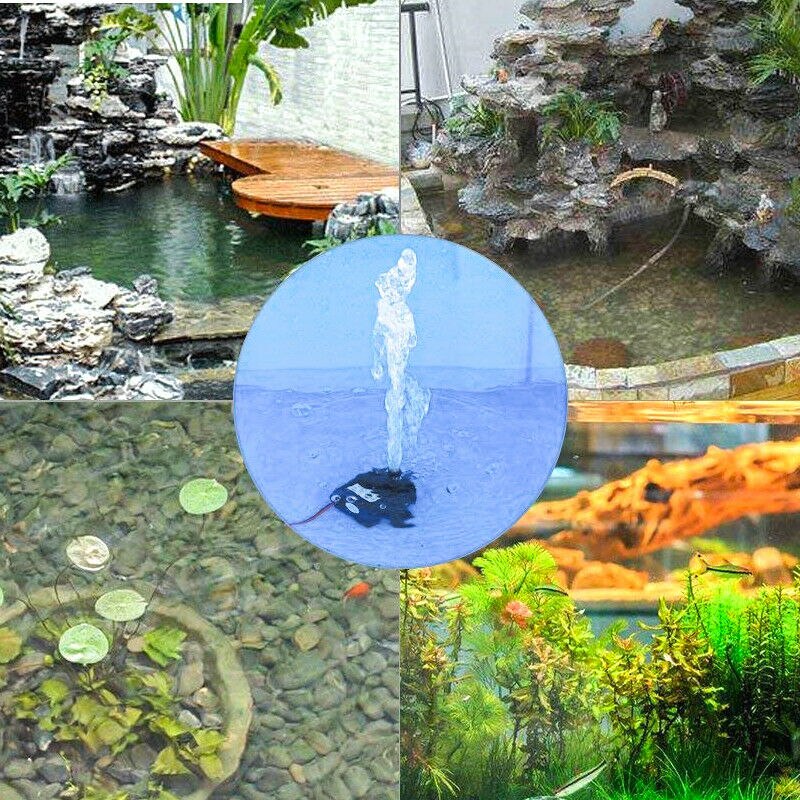 12V 240L/H Ultra Quiet Solar Water Pump Brushless Motor Submersible Pool Pump Dual use of water 3mHigh range 30000 hours Shippin