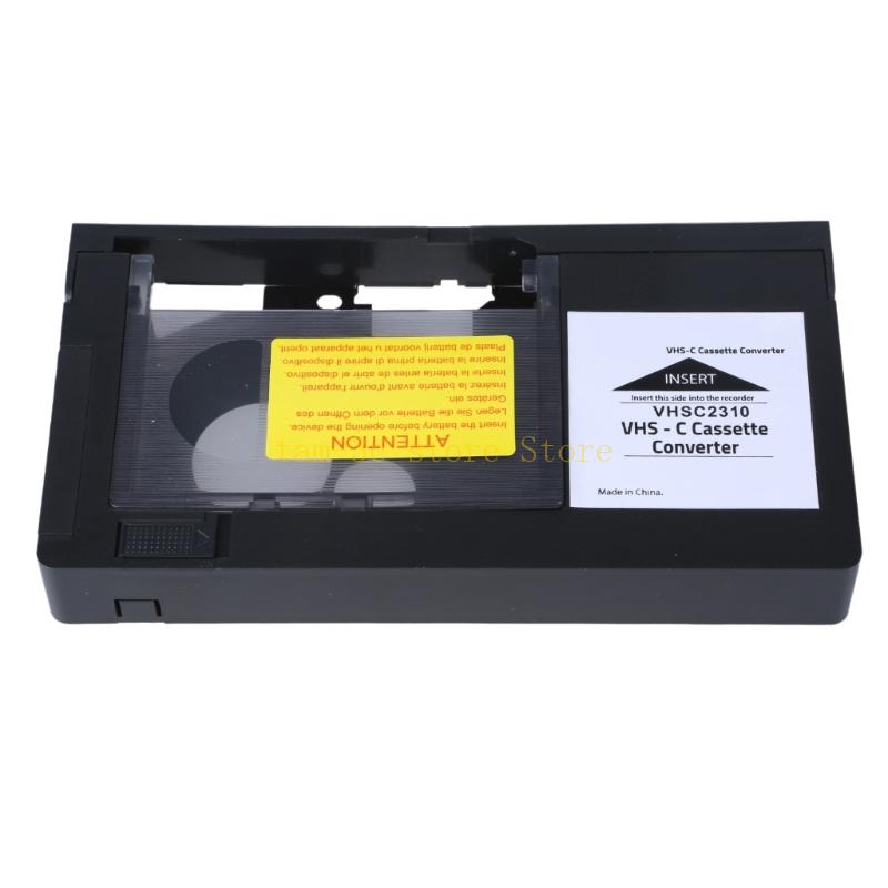 Łatwy użyciu adapter do taśmy wideo VHS C, konwertuj nagrania kamery na VHS łatwością Adapter VHS C na kasetę VHS D0UA