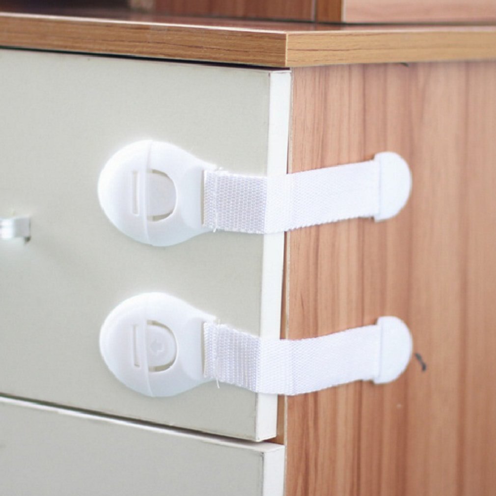10 stücke Baby Sicherheits Schloss Schublade Sperren Multi-funktion Schutz Baby Kühlschrank Schloss freundlicher Lange Schrank Türschloss