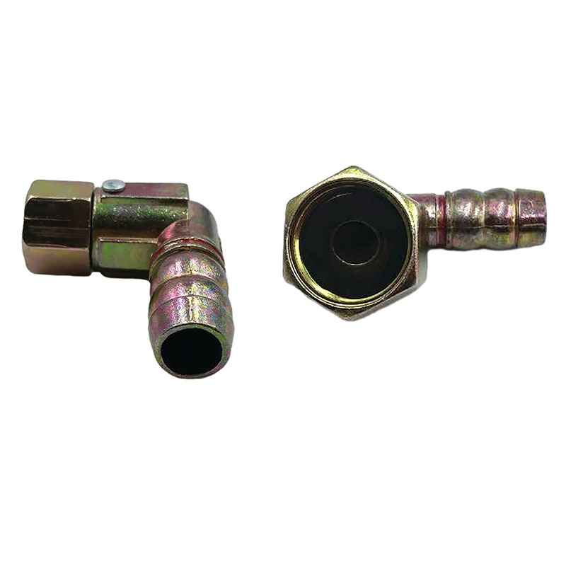 Gas Cooker Universal Joint Hose Connection Four-Part Internal Thread Intake Elbow Edison Screw