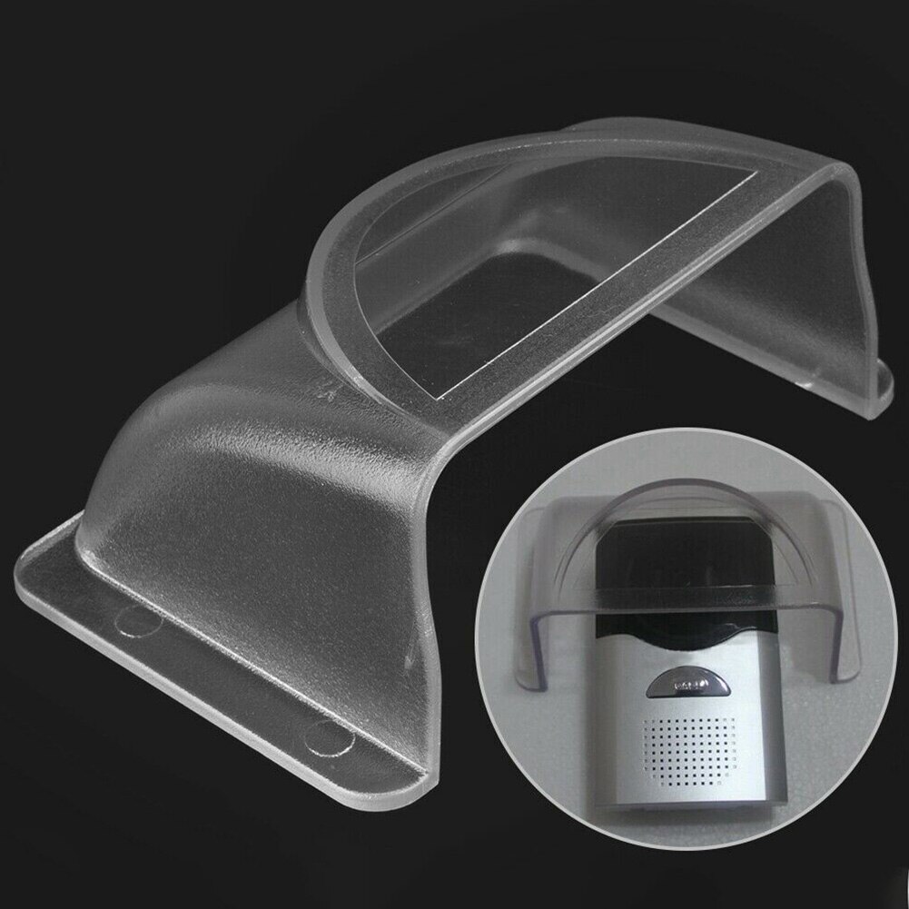 Sun-proof Outdoor Waterproof Doorbell Cover Universal Practical Transparent Shell For Access Control Keypad Easy Install