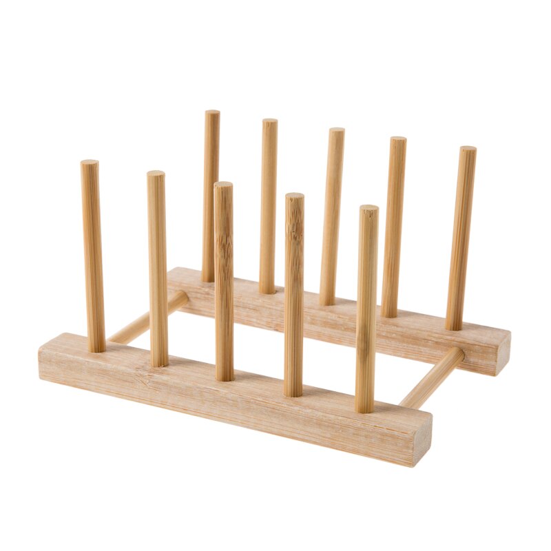 Vanzlife Bamboe Plaat Wateroverlast Veroorzaakt Door Overmatige Regenval Rack Plaat Schotel Dragen Glas Planken Ontvangen Rack Plank